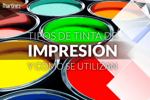 Tipos de tinta de impresión